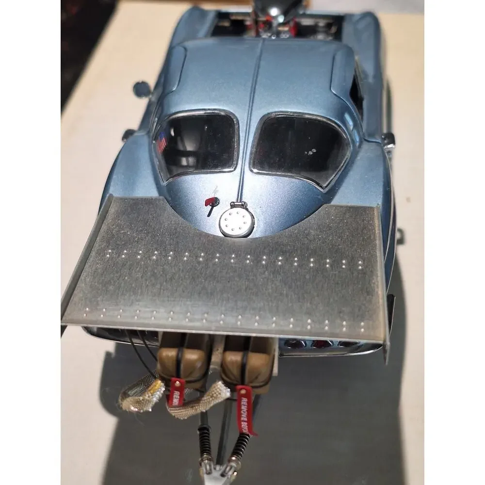 Danbury Mint 1963 Corvette Pro Mod 1:24 Diecast Drag Car w/Box - Excellent